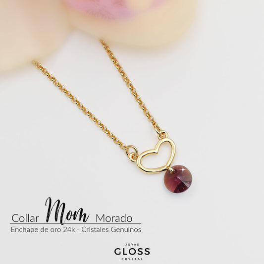 Collar Amore Morado