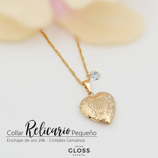 Collar Relicario Little Heart