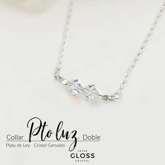 Collar Punto de Luz Doble