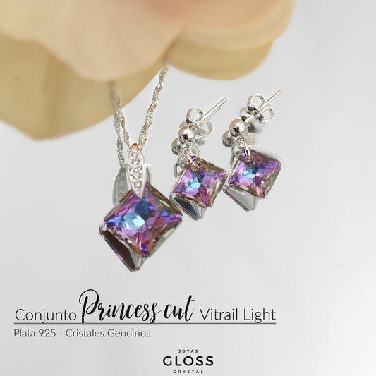 Conjunto Princess Cut Vitrail Light