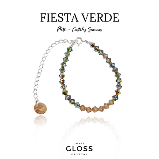 Pulsera Fiesta Verde